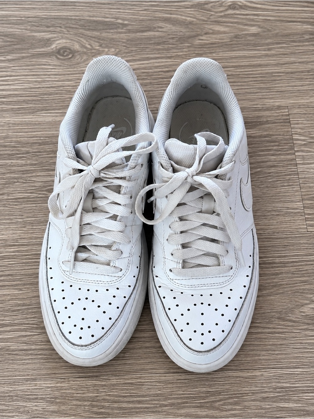 Nike Court Vision Alta Leather Sneaker - White
